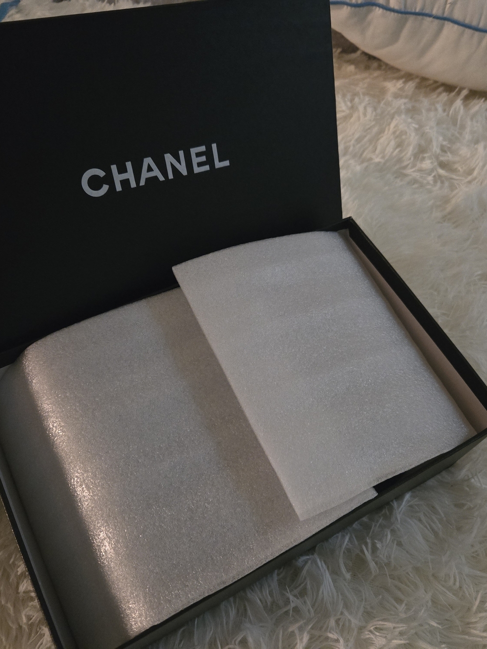 CHANEL Loafers With Black Gift Box